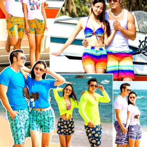 Short de plage - maillot bain homme Ref 2558012