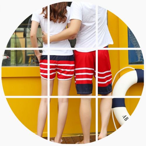 Short de plage - maillot bain homme Ref 2558148