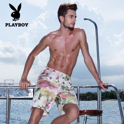 Short de plage - maillot bain homme PLAYBOY Ref 2558633
