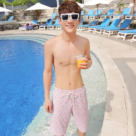 Short de plage - maillot bain homme Ref 2558694