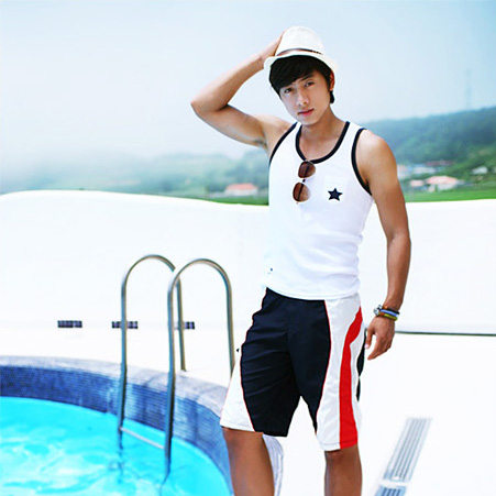 Short de plage - maillot bain homme BUYE Ref 2558733