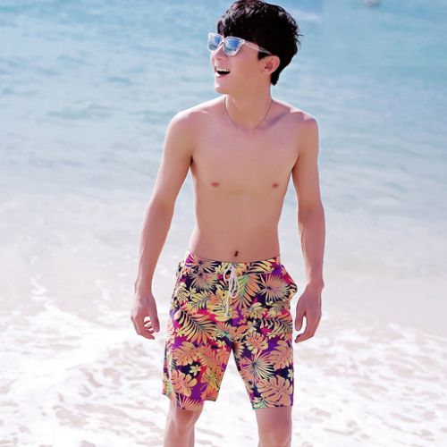 Short de plage - maillot bain homme Ref 2558786