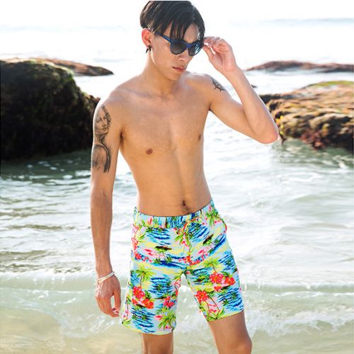Short de plage - maillot bain homme Ref 2558795