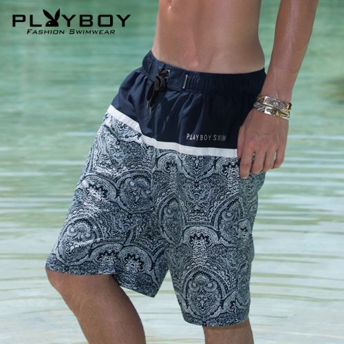 Short de plage - maillot bain homme PLAYBOY Ref 2559301