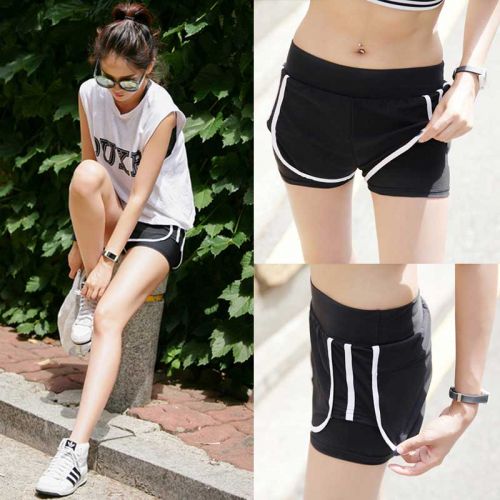  Short sport femme faux deux courts métrages - Ref 544625