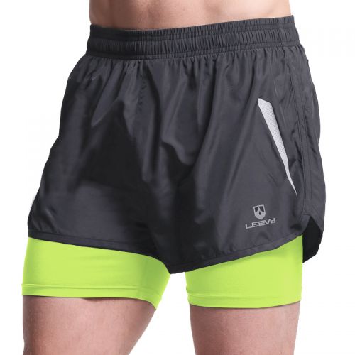  Short sport homme LEEVY - Ref 545406