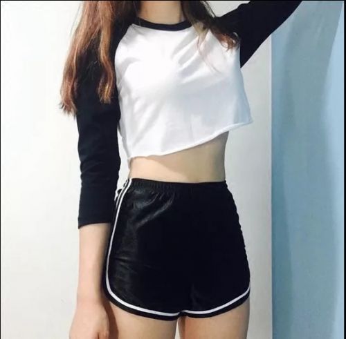 Short sport femme AMERICAN APPAREL aa - Ref 545470