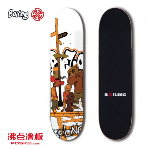 Skate pour homme femme BOILING - Ref 2594152
