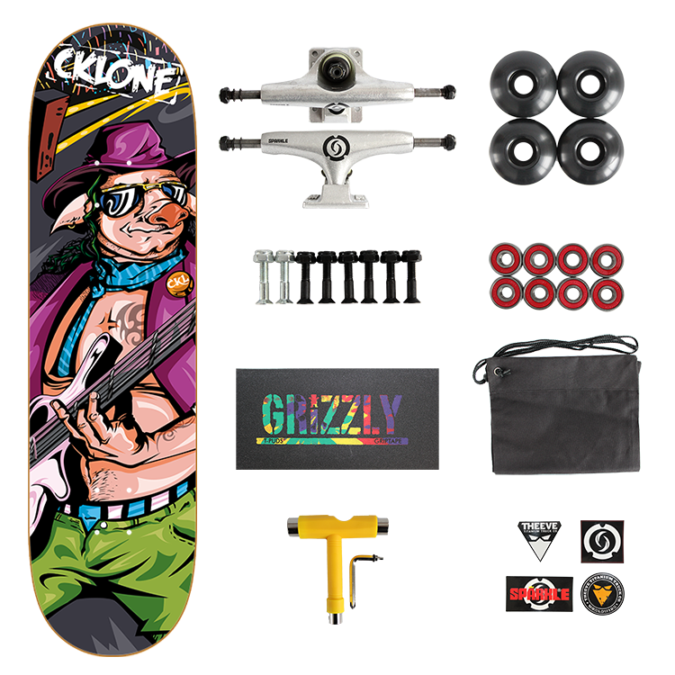 Skate pour homme femme enfant CKLONE - Ref 2595749