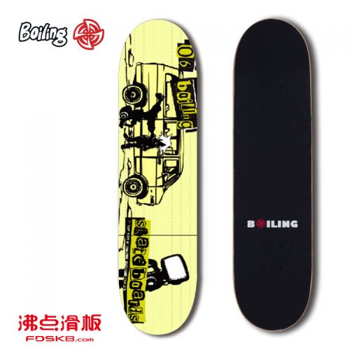 Skate pour homme femme BOILING - Ref 2598375