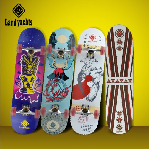 Skateboard pour homme femme enfant LANDYACHTS - Ref 2593833