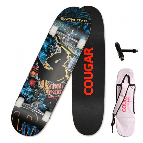 Skateboard pour homme femme enfant COUGAR - Ref 2594724