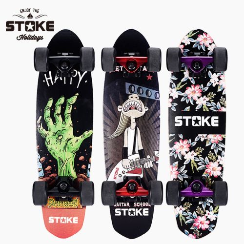 Skateboard pour homme femme enfant STOKE - Ref 2595408