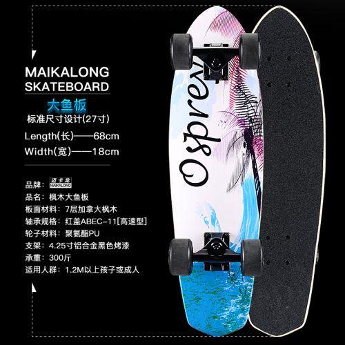 Skateboard pour homme femme enfant - Ref 2595682