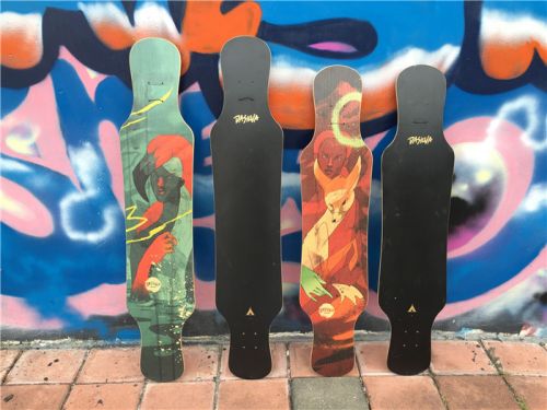 Skateboard pour homme femme enfant DASILVA - Ref 2595880