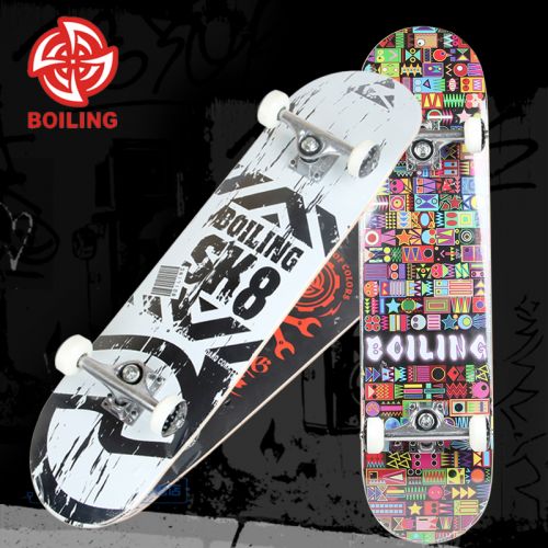 Skateboard pour homme femme enfant BOILING - Ref 2596694