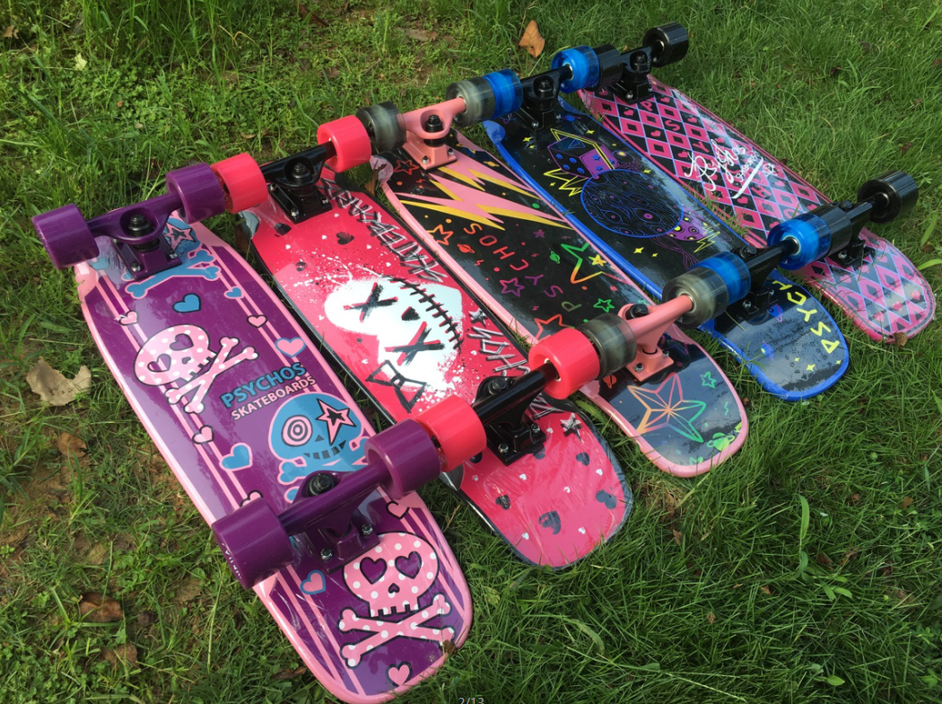 Skateboard pour homme femme enfant PSYCHOS - Ref 2596889