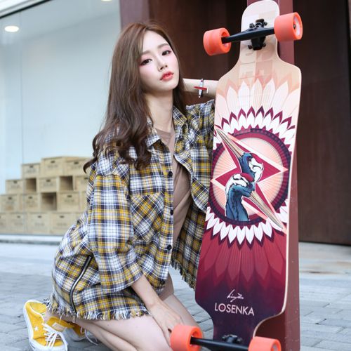 Skateboard pour homme femme enfant - Ref 2596933