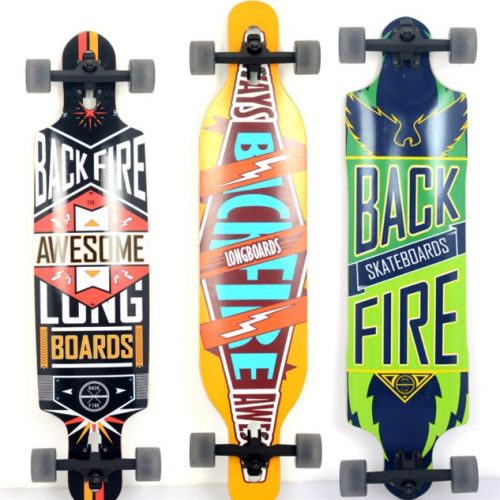 Skateboard pour homme BACKFIRE - Ref 2596944