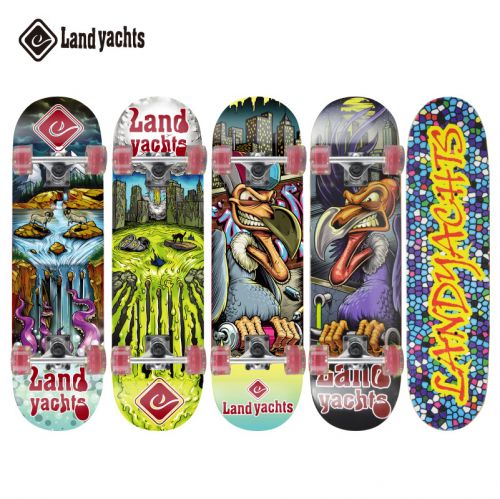 Skateboard pour homme femme enfant LANDYACHTS - Ref 2597255