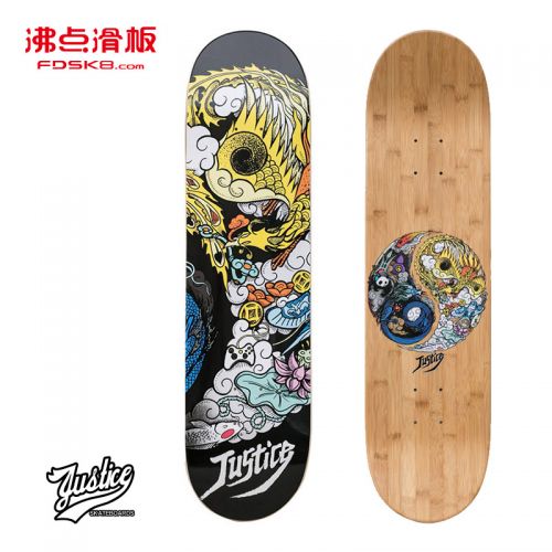 Skateboard pour homme femme JUSTICE - Ref 2597502
