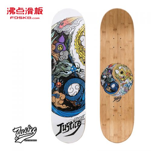 Skateboard pour homme femme JUSTICE - Ref 2597638