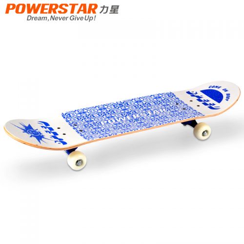 Skateboard pour homme femme enfant POWER STAR - Ref 2598492