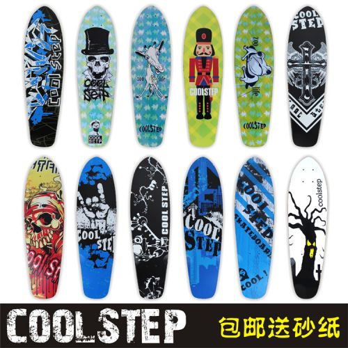 Skateboard pour homme femme enfant COOLSTEP - Ref 2598509