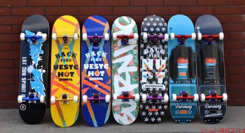 Skateboard pour femme homme CRASH - Ref 2599632