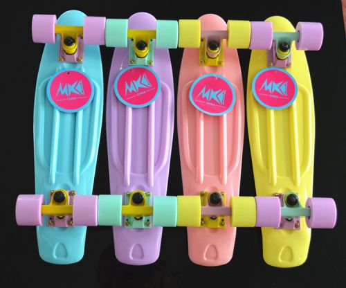 Skateboard pour homme femme MKLONG - Ref 2599753