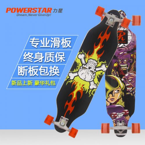 Skateboard pour homme femme POWER STAR - Ref 2600075