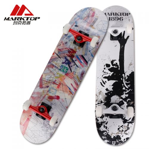 Skateboard pour homme femme enfant MARKTOP - Ref 2600243