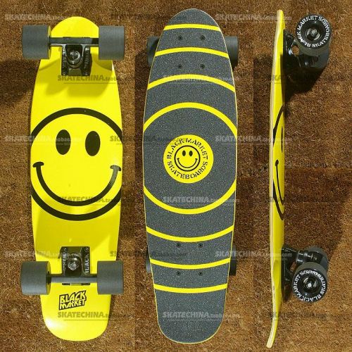 Skateboard pour homme femme enfant BLACK MARKET - Ref 2602261