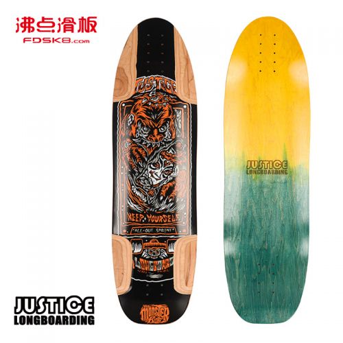 Skateboard pour homme femme JUSTICE - Ref 2605580