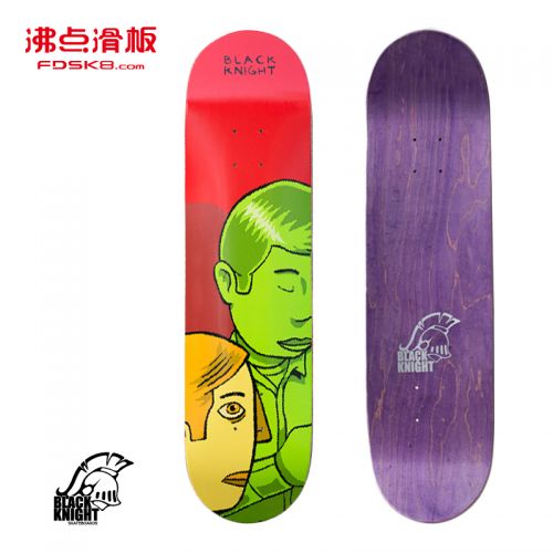 Skateboard pour homme femme BLACK KNIGHT - Ref 2605591