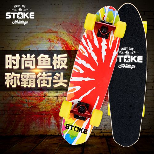 Skateboard pour homme femme enfant STOKE - Ref 2606108