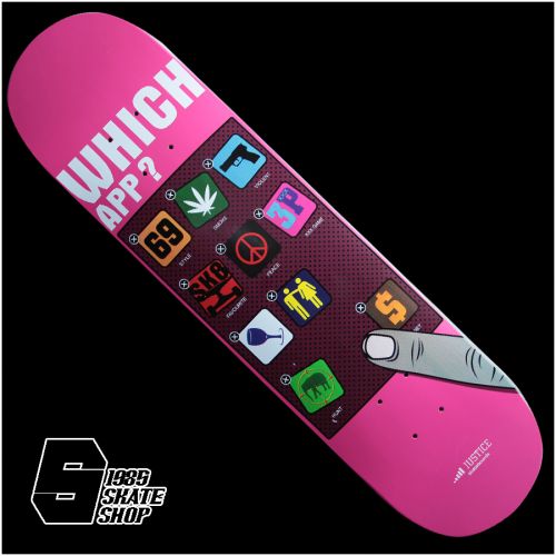 Skateboard pour homme femme JUSTICE - Ref 2606207
