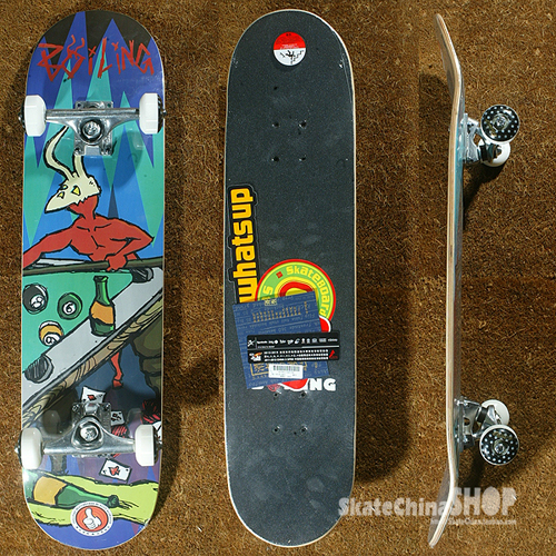 Skateboard pour homme femme enfant BOILING - Ref 2606375