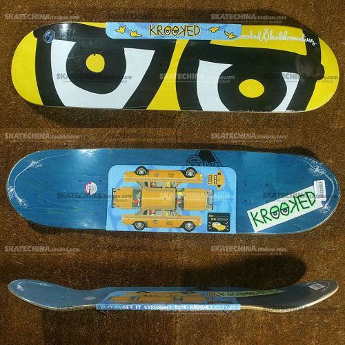 Skateboard pour homme femme enfant KROOKED - Ref 2606452