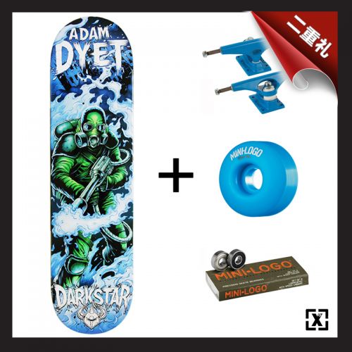 Skateboard pour femme homme DARKSTAR - Ref 2606714