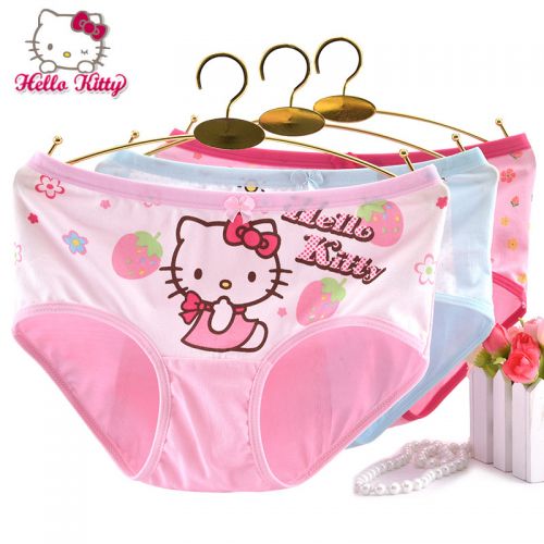  Slip jeune HELLO KITTY en coton - Ref 641554