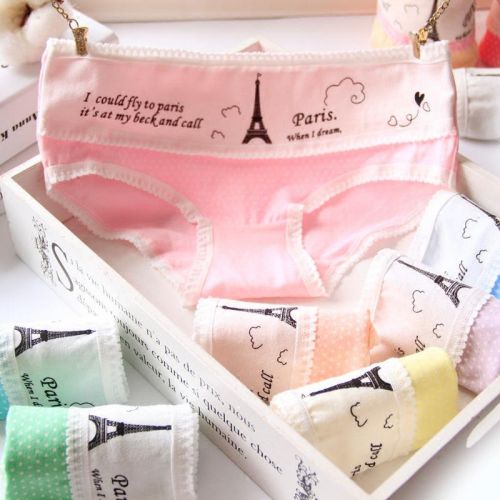 Slip jeunesse tour Eiffel en coton - Ref 643148