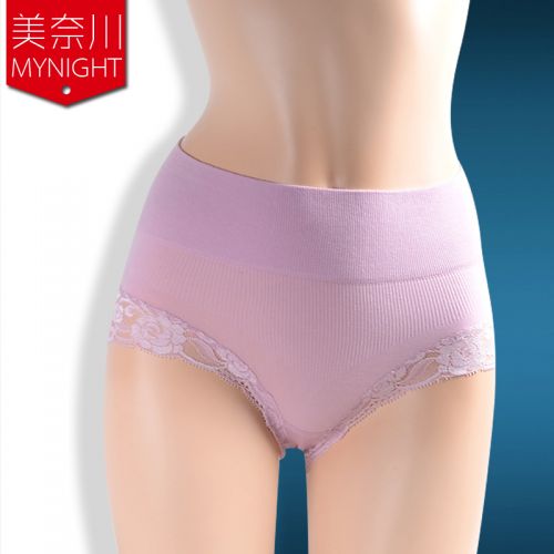Slip MY NIGHT Tour de taille en dentelle triangle coton - Ref 645642