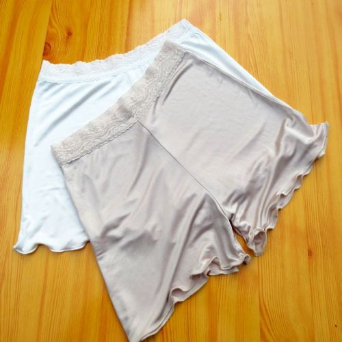 Slip leggings en soie tricotés - Ref 662498