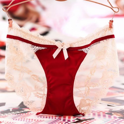 Slip jeunesse SIX RABBIT BTHLS translucide fleur de dentelle - Ref 669690