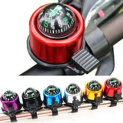 Sonnette de vélo bell Compass - Ref 1452284