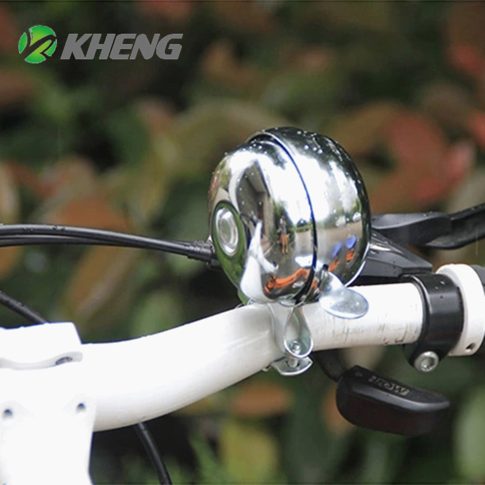 Sonnette de vélo sonnerie commune KHENG - Ref 1452958