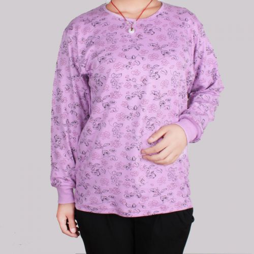 Sous-vêtement chaud shirt en coton Femme - Ref 720033