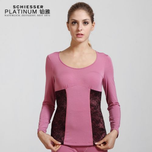  Sous-vêtement chaud SCHIESSER simple en spandex - Ref 745729