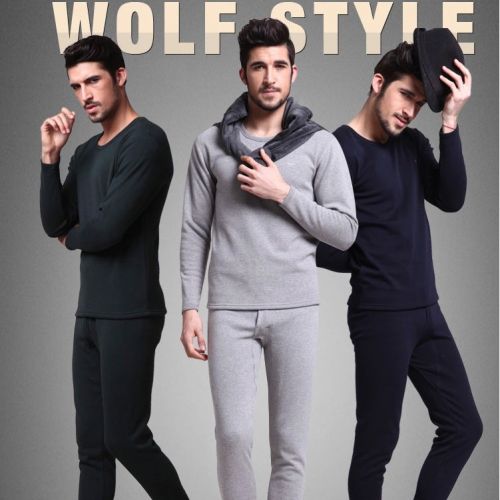 Sous-vêtement chaud jeunesse simple en coton - Ref 751077